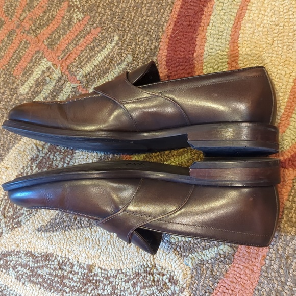 Spanish Brand Mossimo Dutti Men's Leather Loafers - Picture 8 of 10